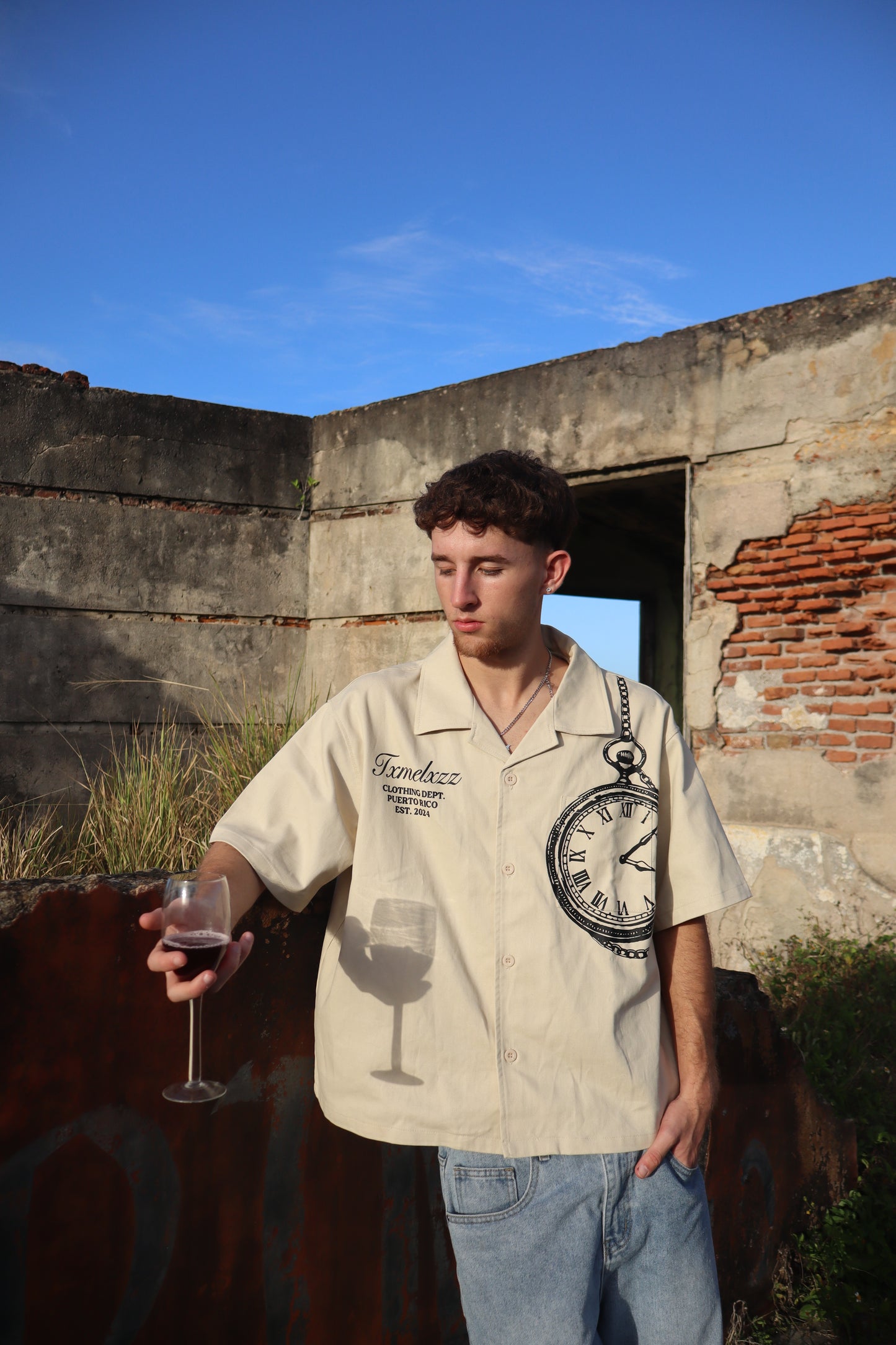 Chrono Vintage Button-Up