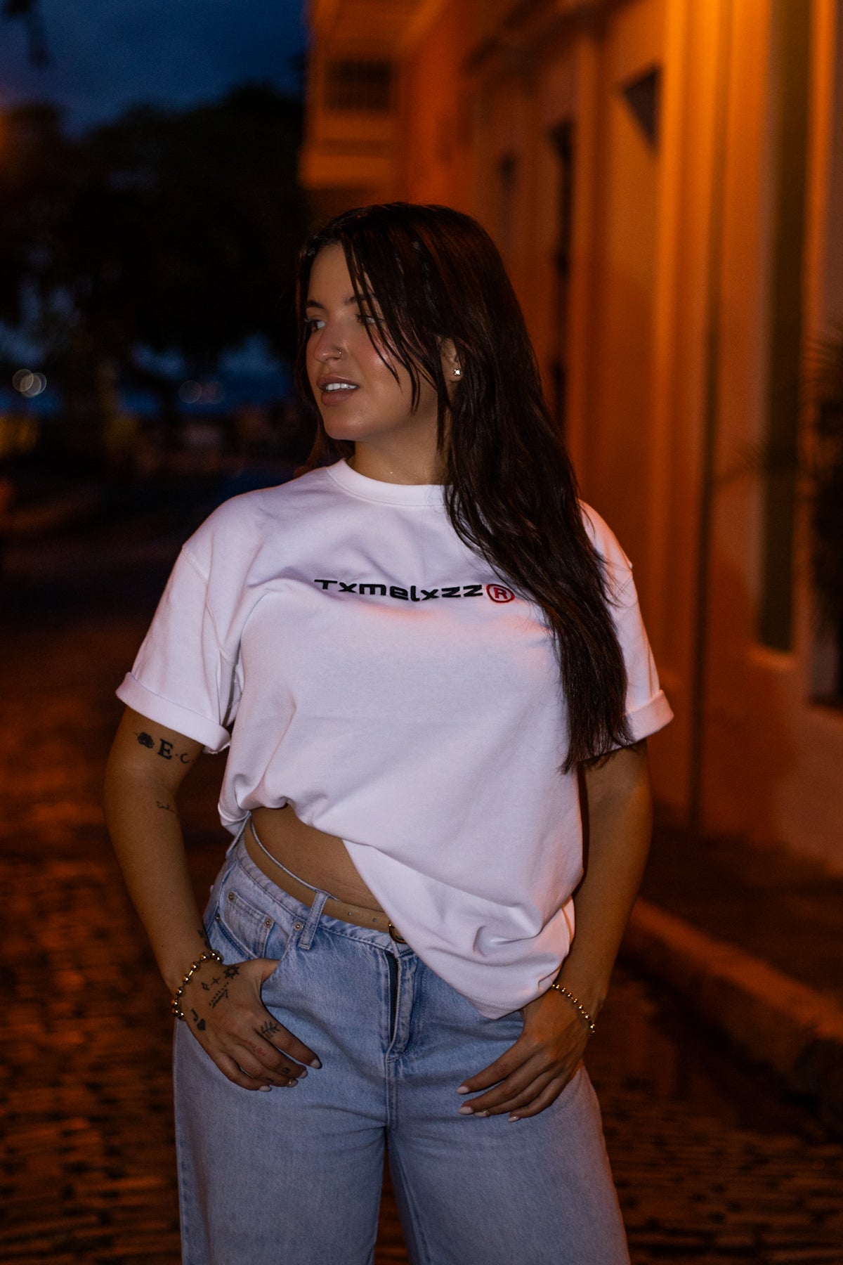 Eternal Time White Tee