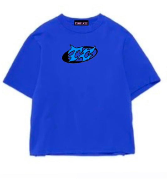 Rollin’ Blue SK8 Tee